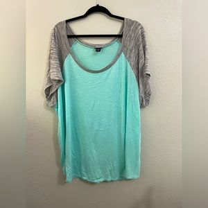 TORRID KNIT BASEBALL TEE